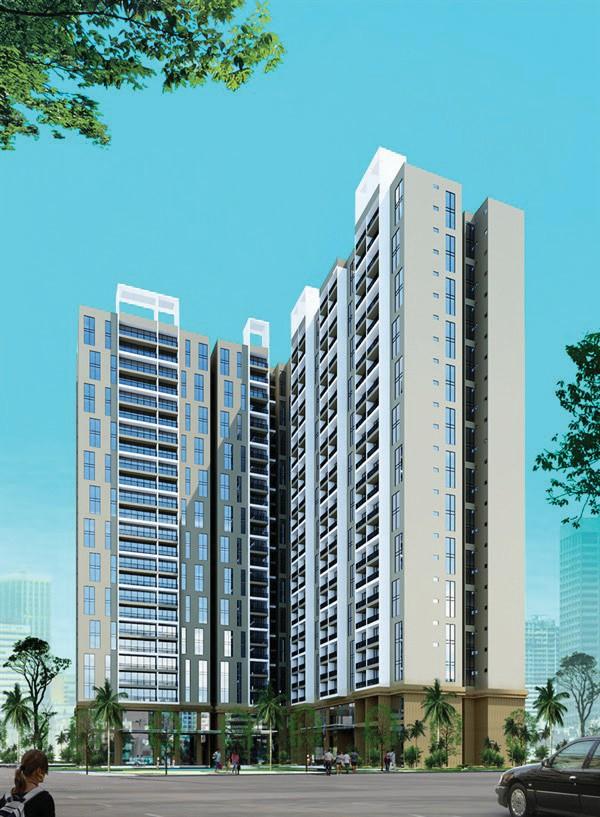 Khu nhà ở cao tầng E2 Chelsea Residence - Cầu Giấy Hà Nội